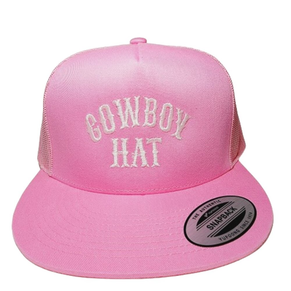 Cowboy Hat Mesh Adjustable Snapback Direct Embroide…